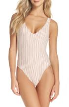 Women's L Space Arizona Reversible One-piece Swimsuit - White