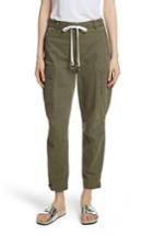 Women's T By Alexander Wang Twill Cargo Pants - Green