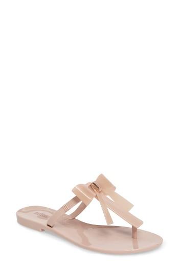 Women's Melissa T-bar Flip-flop M - Pink