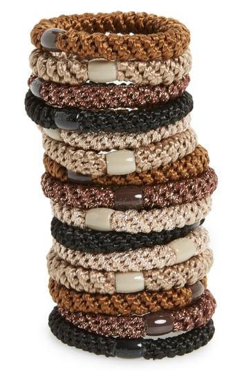 L. Erickson Grab & Go Set Of 15 Ponytail Holders