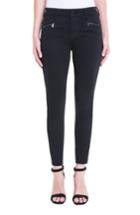Women's Liverpool Jeans Company Remy Zipper Stretch Skinny Jeans - Black