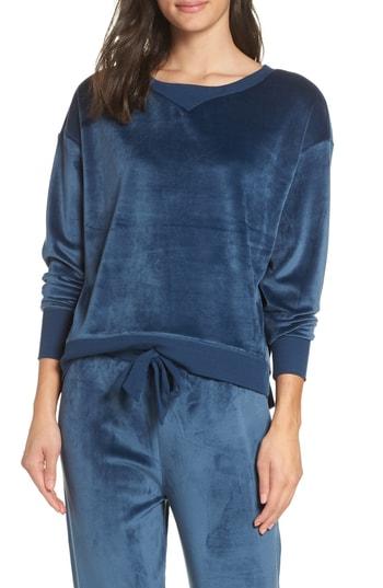 Women's Honeydew Intimates Baby Fleece Sweatshirt - Blue