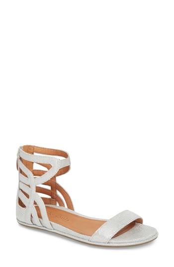 Women's Gentle Souls Larissa Sandal M - Metallic