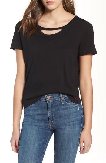Women's N:philanthropy Abigail Deconstructed Tee - Black