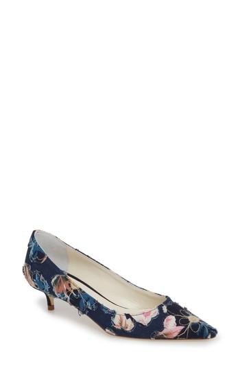 Women's Butter Born Pointy Toe Pump M - Blue