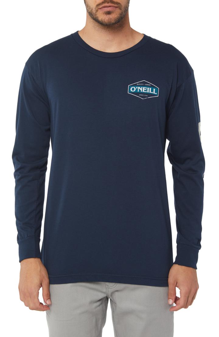 Men's O'neill The Goods Graphic Long Sleeve T-shirt - Blue