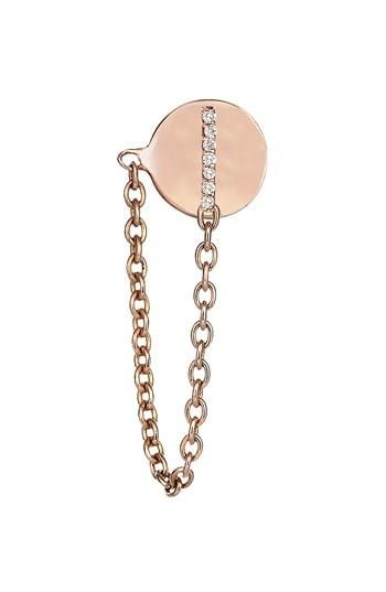 Women's Kismet By Milka Single Diamond Evil Eye Earring