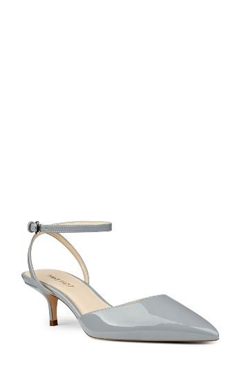 Women's Nine West Fonesca Strappy D'orsay Pump M - Grey