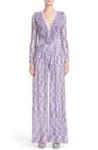 Women's Missoni Ruffle Trim Knit Jumpsuit