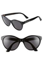 Women's Gucci 54mm Round Cat Eye Sunglasses -