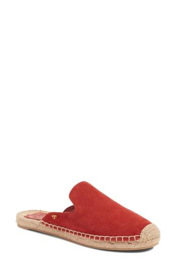Women's Tory Burch Max Espadrille Mule M - Red