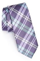 Men's 1901 Woven Silk Tie, Size - Purple