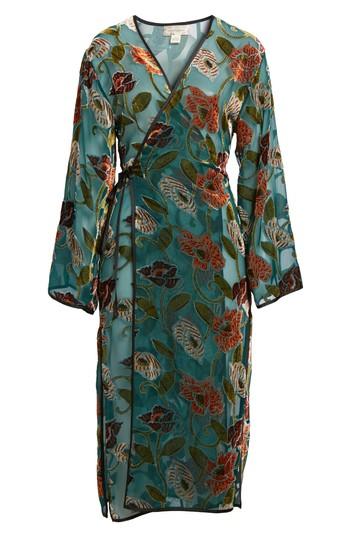 Women's Band Of Gypsies Velvet Burnout Kimono