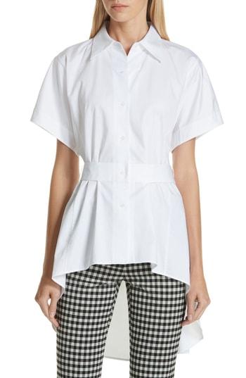 Women's Lewit High/low Tunic Shirt - White