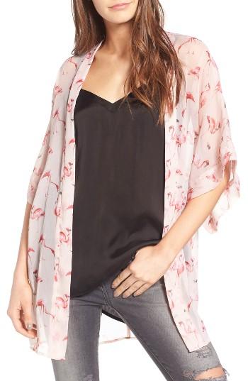 Women's Accessory Street Flamingo With Sunglasses Wrap