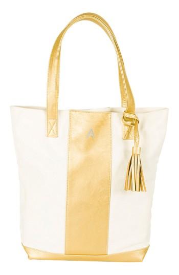 Cathy's Concepts Monogram Tote - Metallic