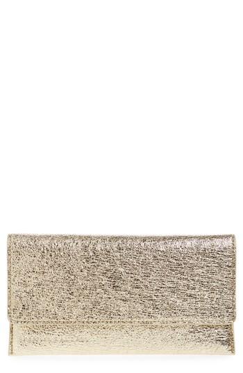 Women's Loeffler Randall Everything Leather Wallet - Metallic