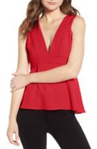 Women's Trouve Seamed Tank - Red