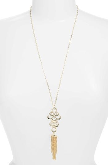 Women's Melinda Maria Fringe Pendant Necklace