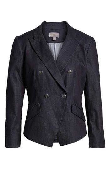 Women's Chelsea28 Double Breasted Denim Blazer - Blue