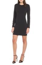 Women's Leith Long Sleeve Body-con Dress, Size - Black