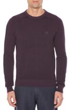 Men's Original Penguin Honeycomb Pique Sweater, Size - Purple