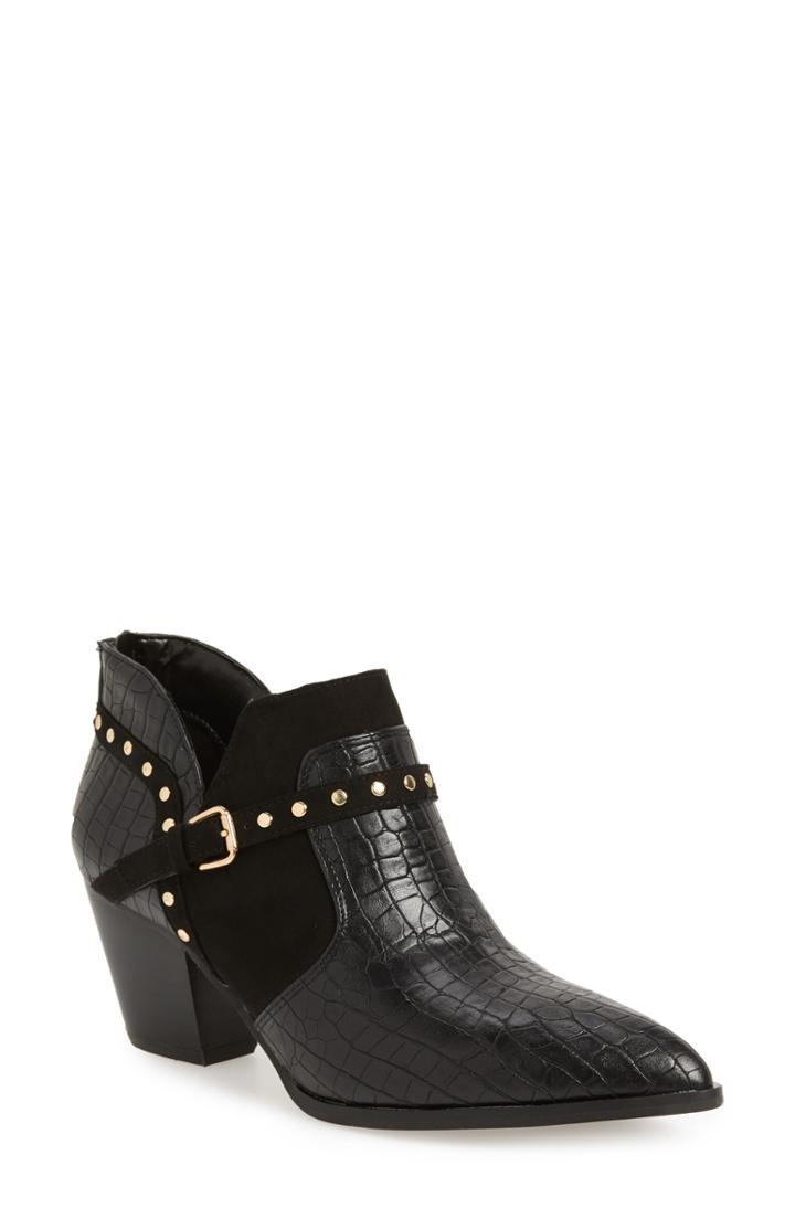 Women's Bella Vita Elody Ii Pointy Toe Bootie .5 W - Black