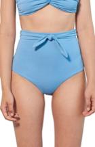 Women's Mara Hoffman Jay High Waist Bikini Bottoms - Blue