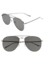 Women's Blanc & Eclare Miami 61mm Large Polarized Aviator Sunglasses -