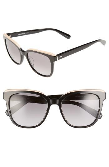 Women's Bobbi Brown The Bardot 53mm Gradient Sunglasses - Black