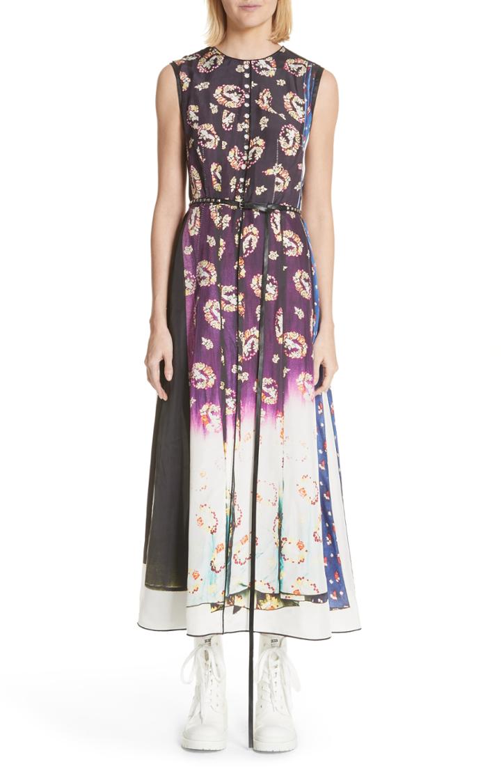Women's Marc Jacobs Floral Degrade Photo Print Dress
