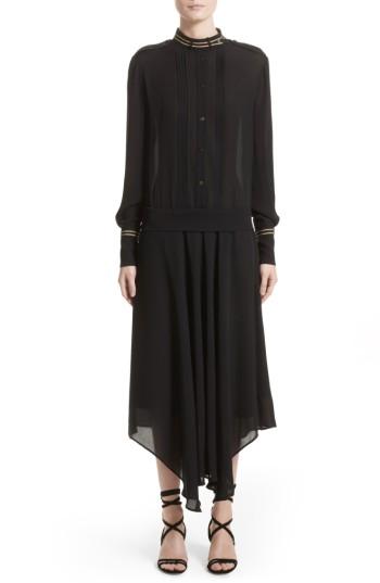 Women's Belstaff Mareena Silk Dress Us / 40 It - Black