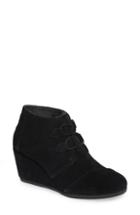 Women's Toms Kala Wedge Bootie .5 B - Black
