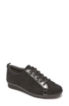 Women's Rockport Chenole Wedge Sneaker M - Black