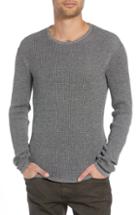 Men's John Varvatos Star Usa Thermal Sweater, Size - Grey