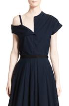 Women's Jason Wu Asymmetrical Cold Shoulder Top - Blue