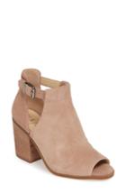 Women's Sole Society 'ferris' Open Toe Bootie M - Pink