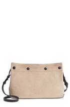 Rag & Bone Compass Leather Crossbody Bag - Grey