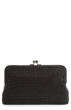 Whiting & Davis Mesh Clutch - Black