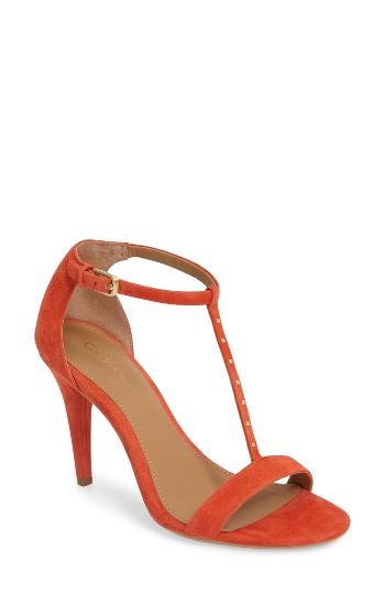 Women's Calvin Klein Nashra T-strap Sandal M - Pink
