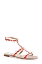 Women's Valentino 'rockstud' Ankle Strap Sandal