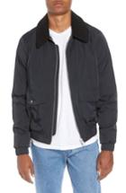 Men's Jack Wills Forton Aviator Jacket - Blue