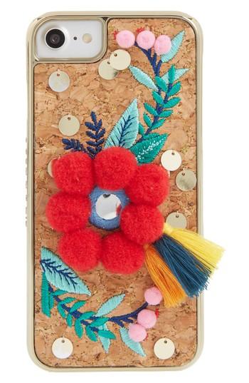 Skinnydip Scandi Pom-embellished Iphone 6/7 & 6/7 Case - Red