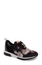 Women's Ted Baker London Cepape Floral Sneaker M - Black