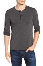 Men's Mizzen+main Stoneport Henley - Grey