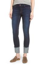 Women's 1822 Denim Roll Cuff Ankle Skinny Jeans