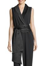 Women's Eci Tuxedo Tie Waist Jumpsuit