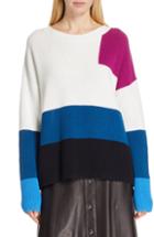 Women's Hugo Sarabi Colorblock Sweater - White