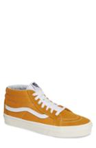 Men's Vans Sk8-mid Reissue Sneaker .5 M - Yellow