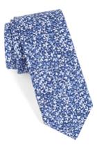 Men's Nordstrom Men's Shop Floral Cotton Skinny Tie